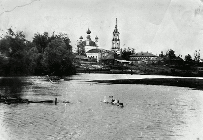 Разлив реки Мелша в Петровском