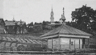  Село Унжа. Деревянные памятники русской архитектуры