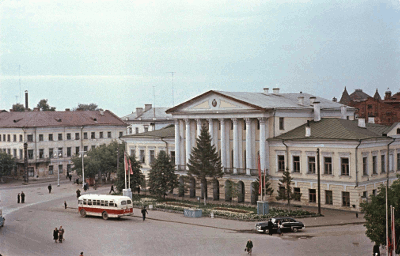 Центр Костромы на фотографиях