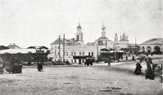  Торговые здания. Старая Кострома на фотографиях ул. Молочная гора. Str. Milk Mountain
