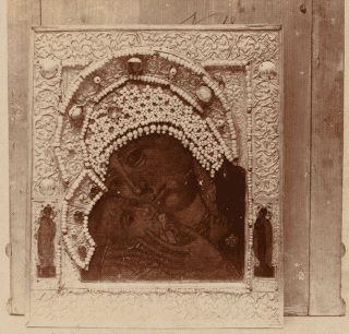  В ризнице Ипатьевского монастыря. Russia, Kostroma, Ipatievsky monastery 1911