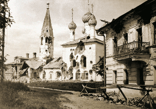 Улицы после мятежа
