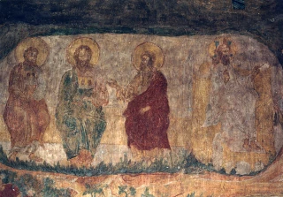 Фрески церкви Воскресения на Дебре