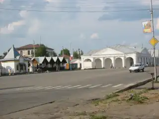 Market square in Galich