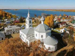  Кострома с высоты птичьего полета 2020 год