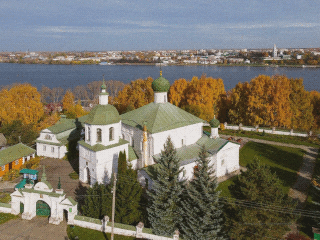  Кострома с высоты птичьего полета 2020 год