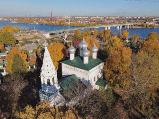  Кострома с высоты птичьего полета 2020 год