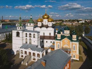  Кострома с высоты птичьего полета 2022 год