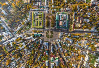  Кострома с воздуха