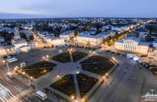  Кострома с высоты