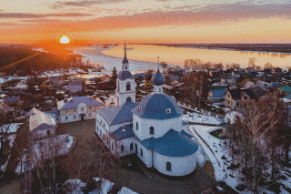  Кострома с высоты птичьего полета 2019 год