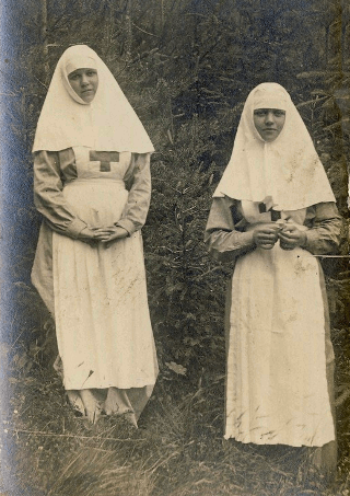  323-й Юрьевский пехотный полк. Russian nurse 1914