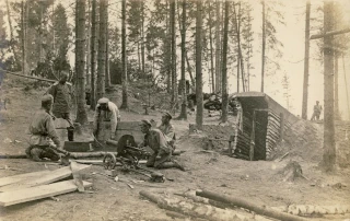 Быт русской армии. 323-й Юрьевский пехотный полк. Фотографии поручика Зотова&nbsp;В.М. Russian army
