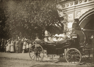  Репортажные кадры. Кострома 1913