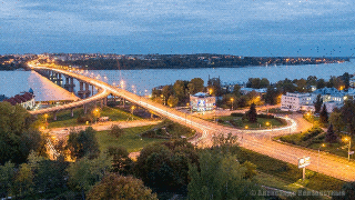 Кострома вечером