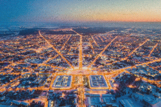  Кострома с высоты
