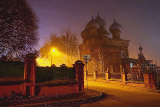  Кострома вечером