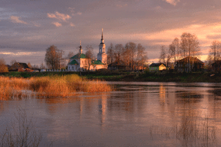  Левая притока Волги. Nature of the Kostroma region