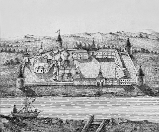  Литография И. Литвинова (1901 г.) со старинного рисунка.