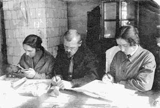 Ethnological station at work. 1926