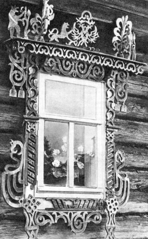 Солигалич. Наличник дома по ул. Егорова.